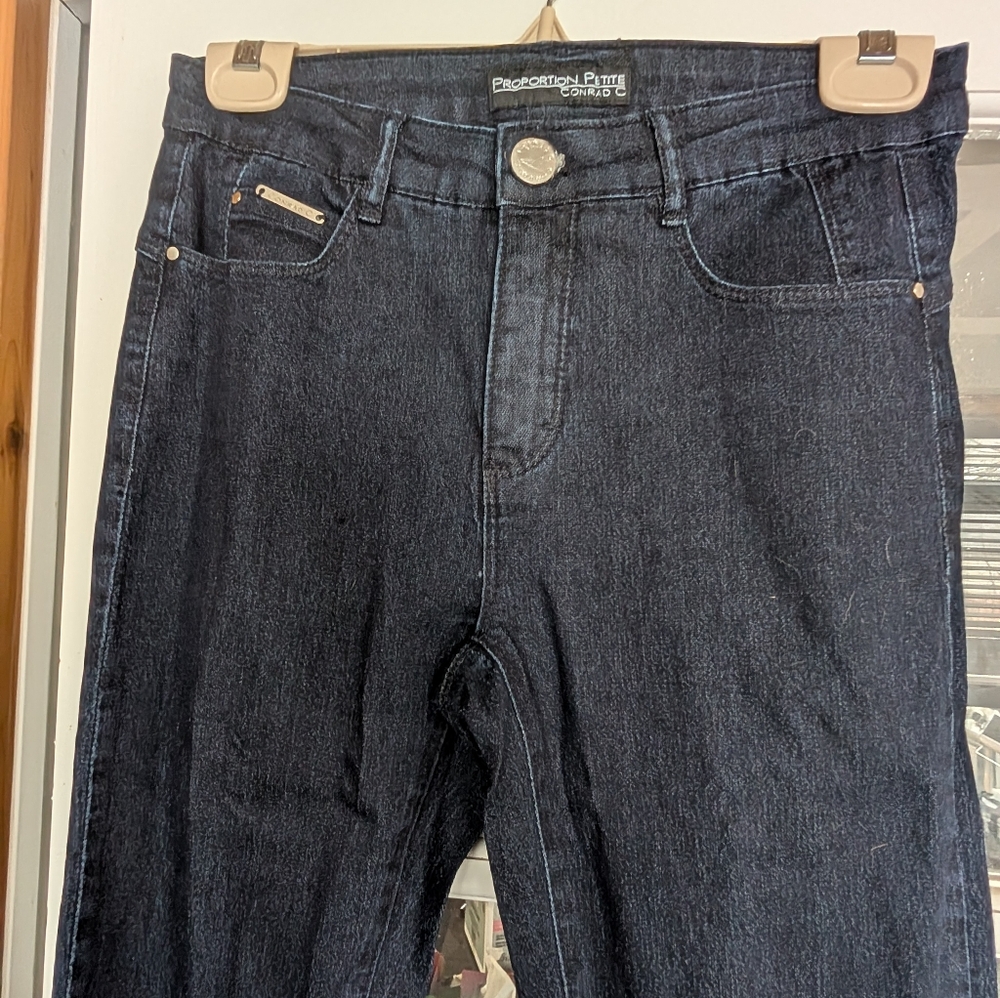 Conrad C Proportion Petite Classic Blue Jeans Size 4 - Picture 3 of 7